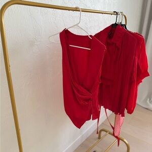 Red Women's Top